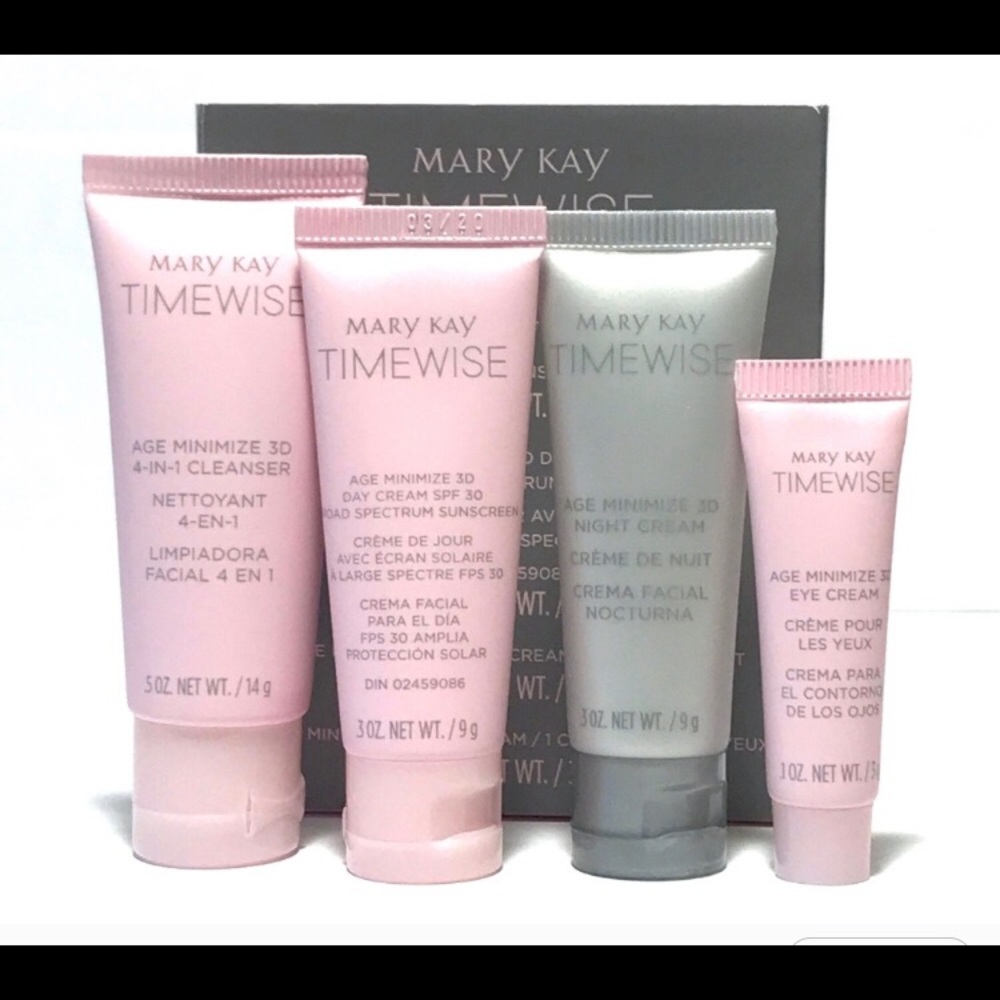 3D set to go.combination to oily skin